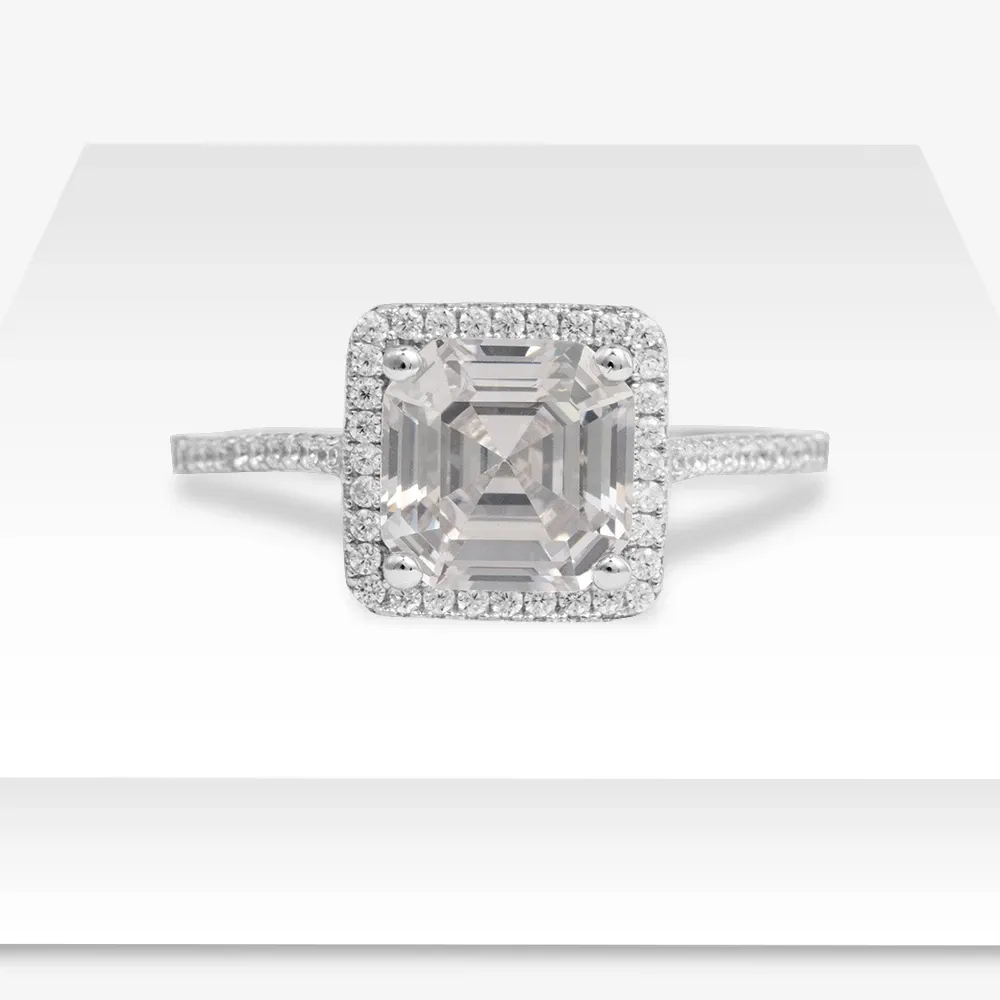 Celeste Radiance Solitaire Ring