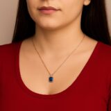 Celestial Blue Aura Pendant 2