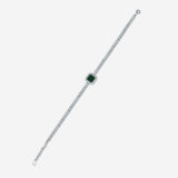 Regalia Gem Tennis Bracelet (Green) 4
