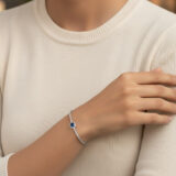 Regalia Gem Tennis Bracelet (Blue)