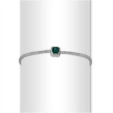 Regalia Gem Tennis Bracelet (Green)