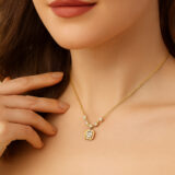 Regal Spark Pendant Necklace 2