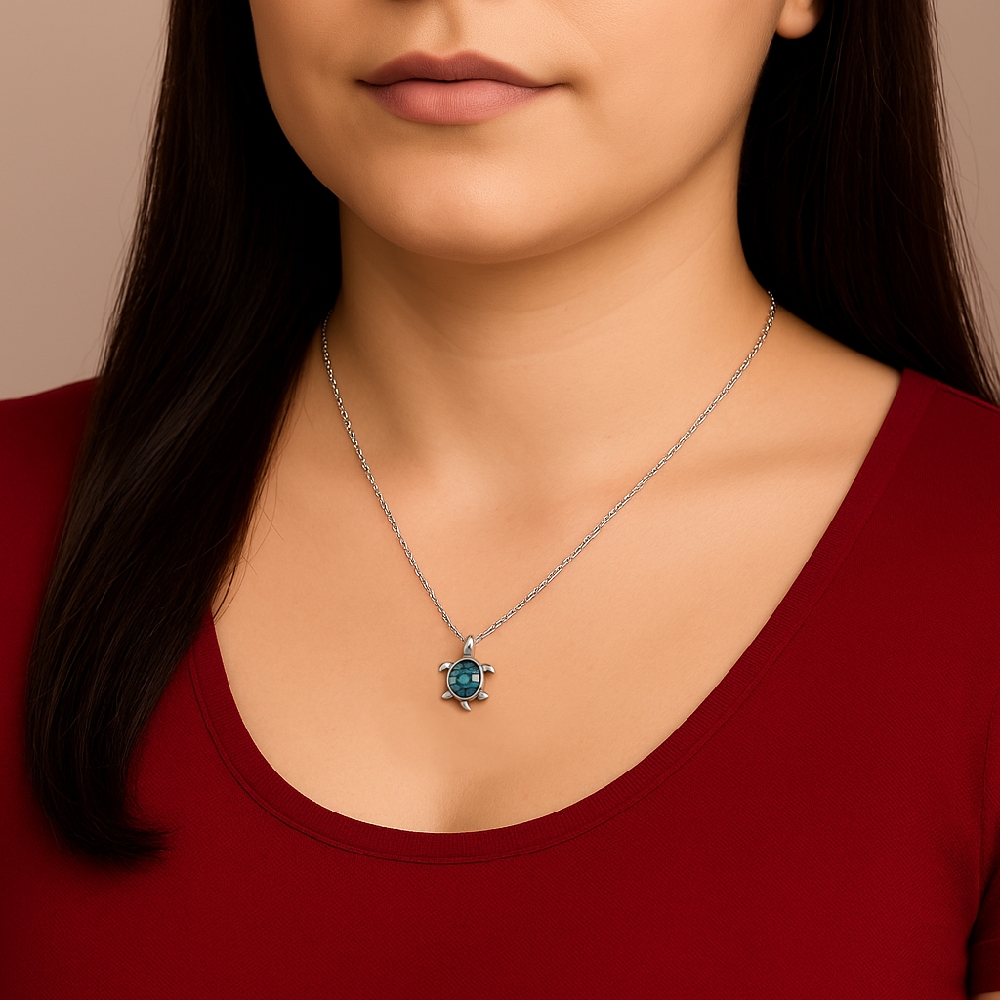 Ocean Turtle Pendant 2