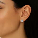 Classic Radiance Solitaire Studs 2