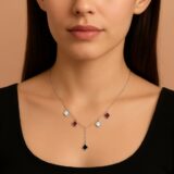 Clover Charm Y Necklace 2