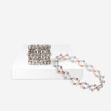 925 Silver Rhodium Plated Ring Cum Adjustable Kada Bracelet 1