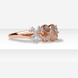 Floral Cluster Ring 4