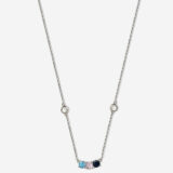Trinity Tones Gemstone Necklace 3