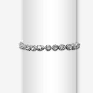 Celeste Drop Stone Tennis Bracelet 1
