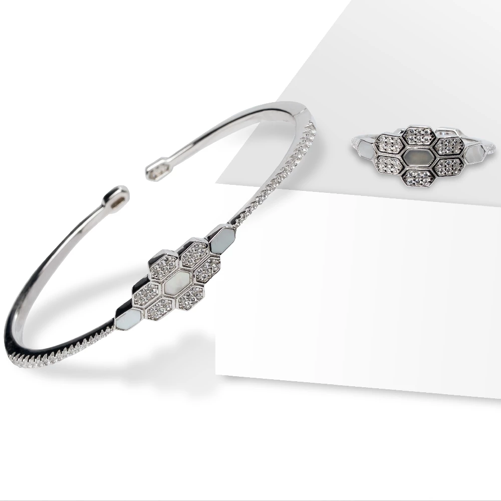MOP Honeycomb Sparkle Set