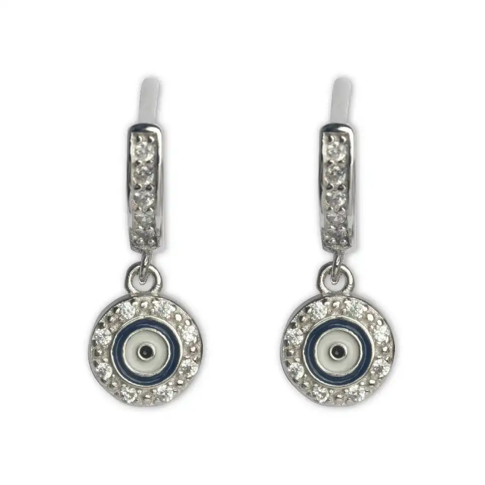 Aura Evil Eye Huggies