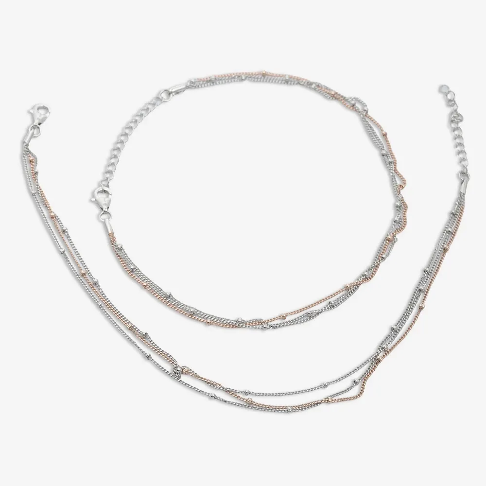 Beaded Layer Anklet