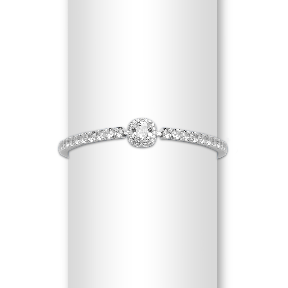 Cushion Sparkle Tennis Bracelet Cushion Sparkle Tennis Bracelet